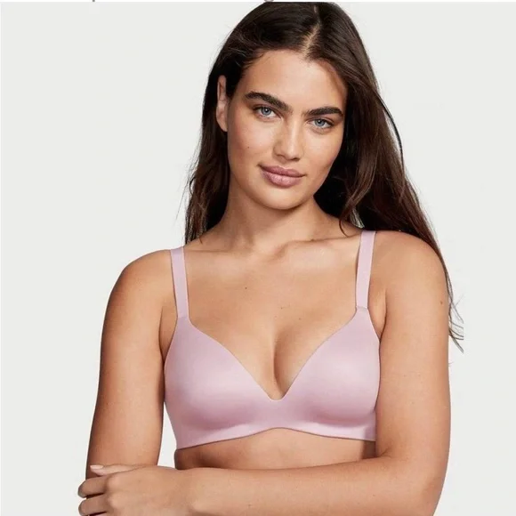 VICTORIA’S SECRET Pink No Wire BRA 38DD - Picture 1 of 8